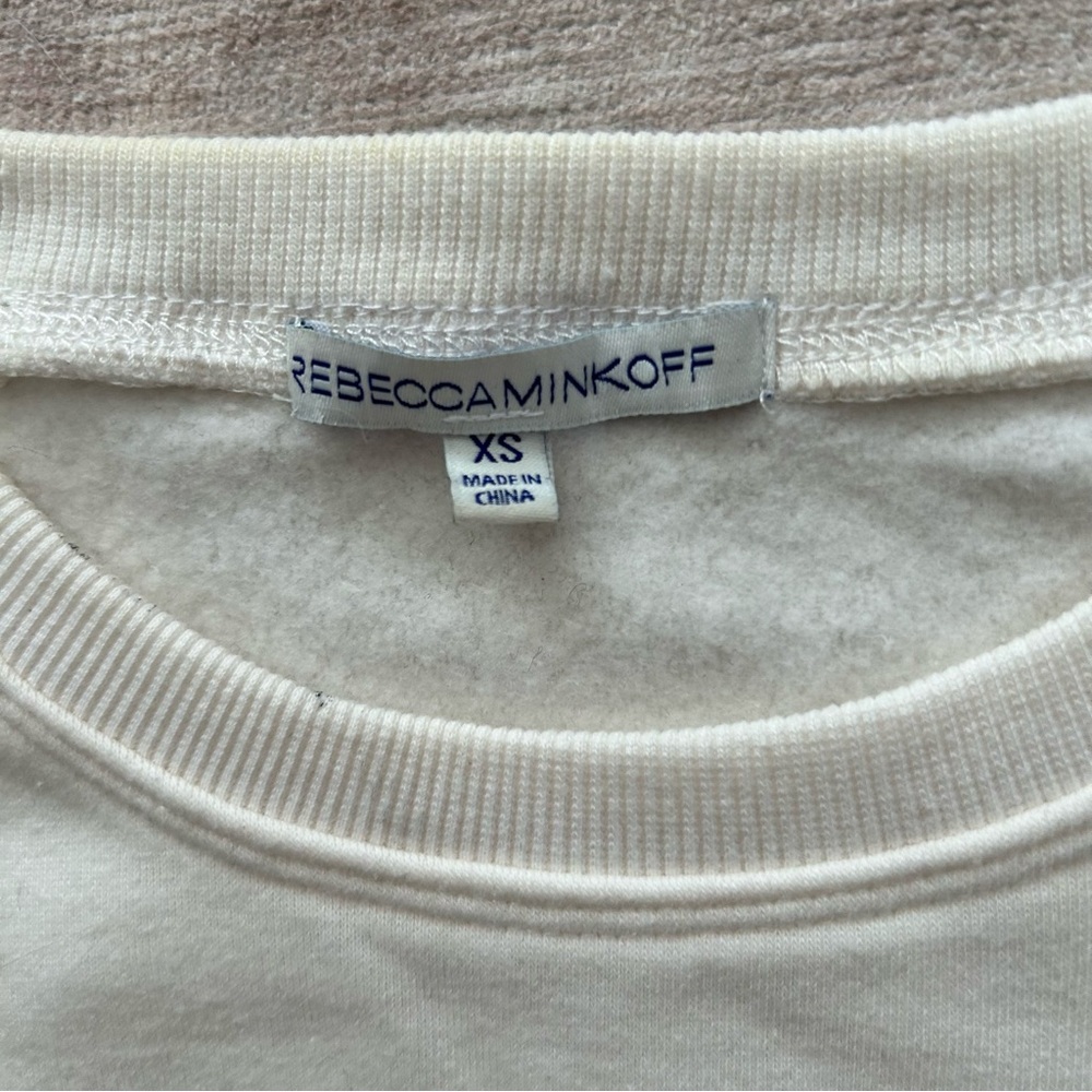 Rebecca Minkoff GRL PWR Sweatshirt XS - Picture 3 of 6